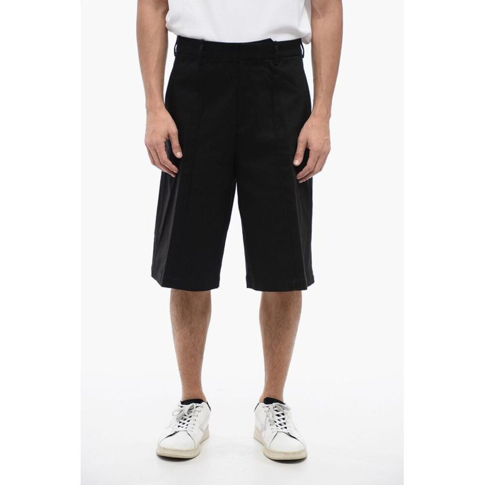 Stretch-Cotton Chino Shorts with Belt Loops